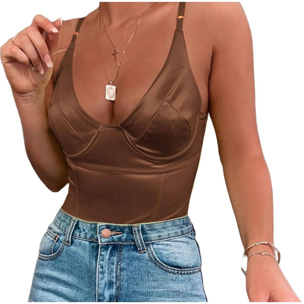 Copper bodysuit, Size L